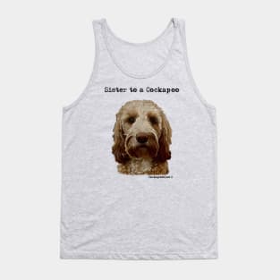 Cockapoo Dog Sister Tank Top